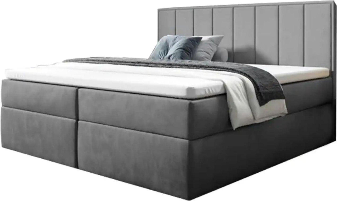 Boxbett mit Bettkasten Havana ¦ grau ¦ Maße (cm): B: 140 H: 110 Betten > Komfortbetten - Höffner
