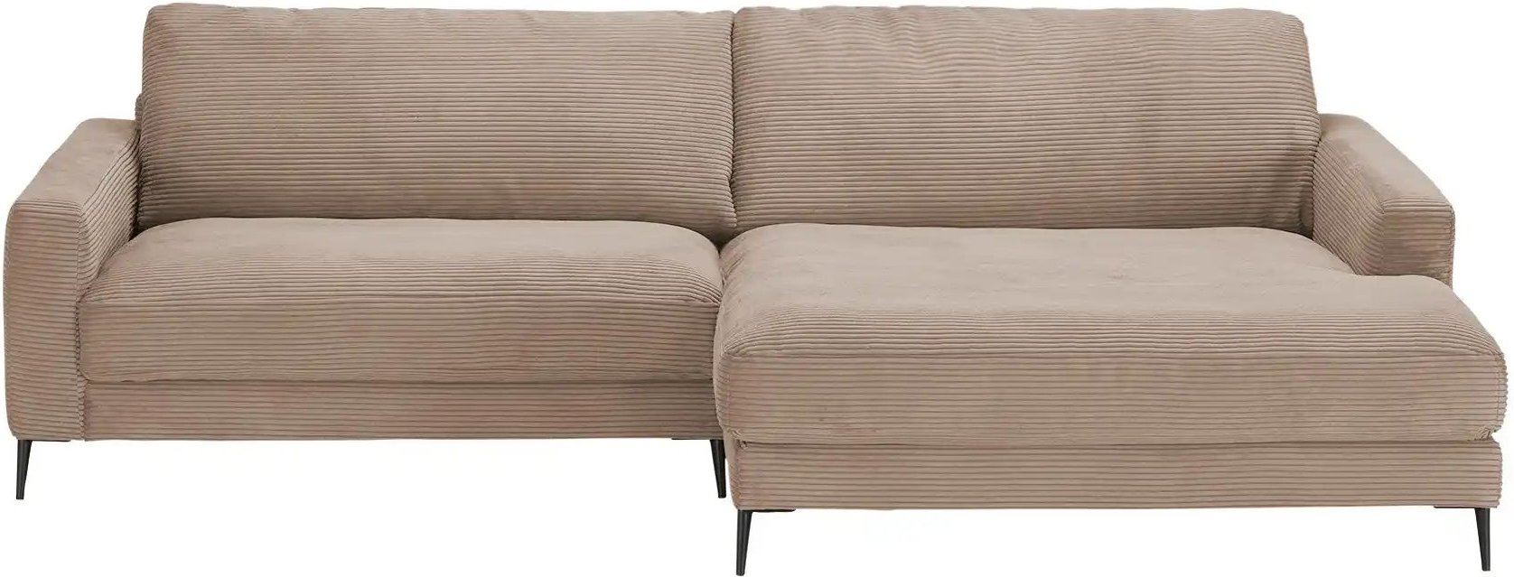 Gray & Jones Cord-Sofa CAP FERRAT 1.2 ¦ braun ¦ Maße (cm): B: 272 H: 84 T: 190.0 Polstermöbel > Sofas > Ecksofas - Höff...