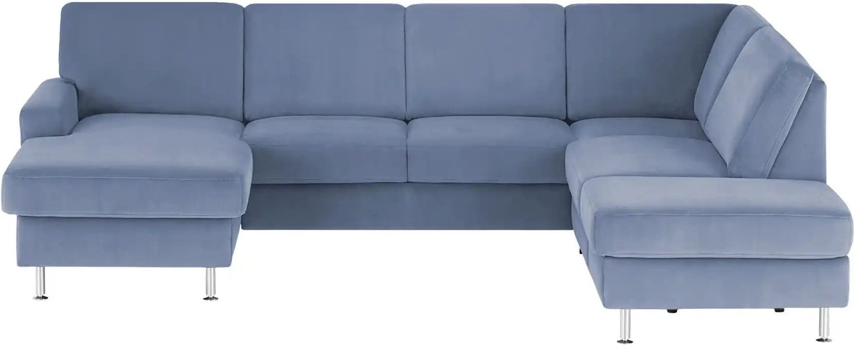 Thumbnail - meinSofa Wohnlandschaft Mit verschiedenen Funktionen verfügbar Jana ¦ blau ¦ Maße (cm): B: 309 H: 87 T: 235.0 Polstermöb...
