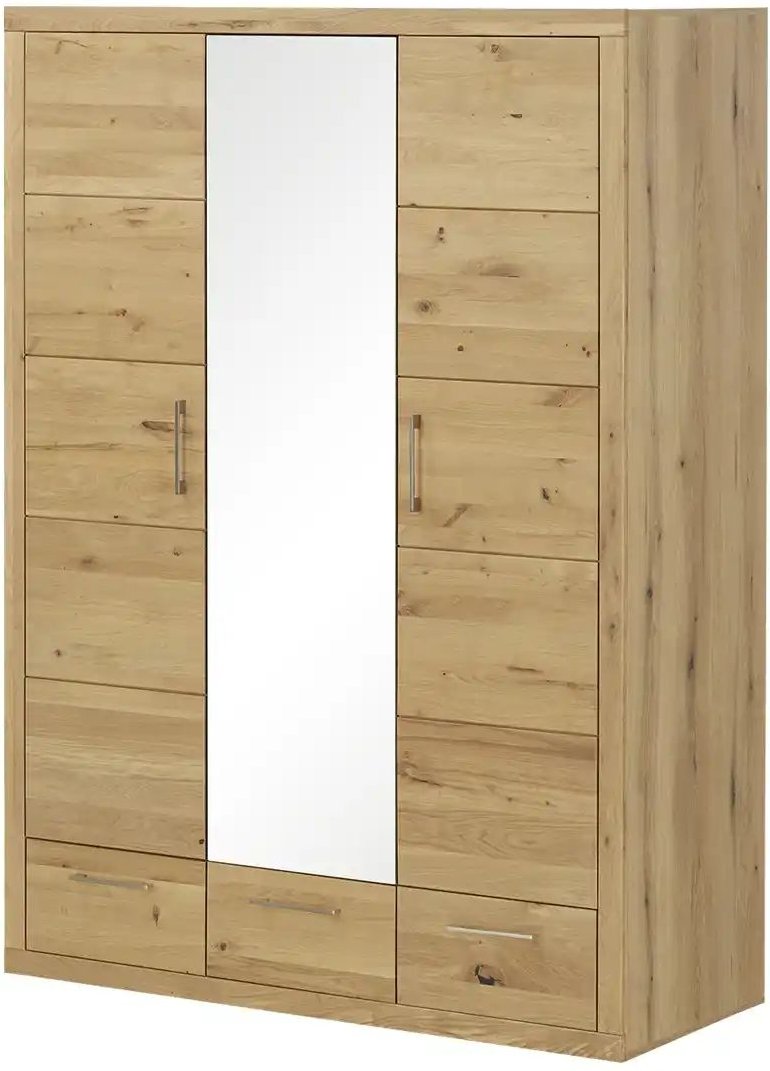 Thumbnail - smart Kleiderschrank Oslo ¦ holzfarben ¦ Maße (cm): B: 150 H: 209 T: 62.0 Schränke > Kleiderschränke > Drehtürenschränk...