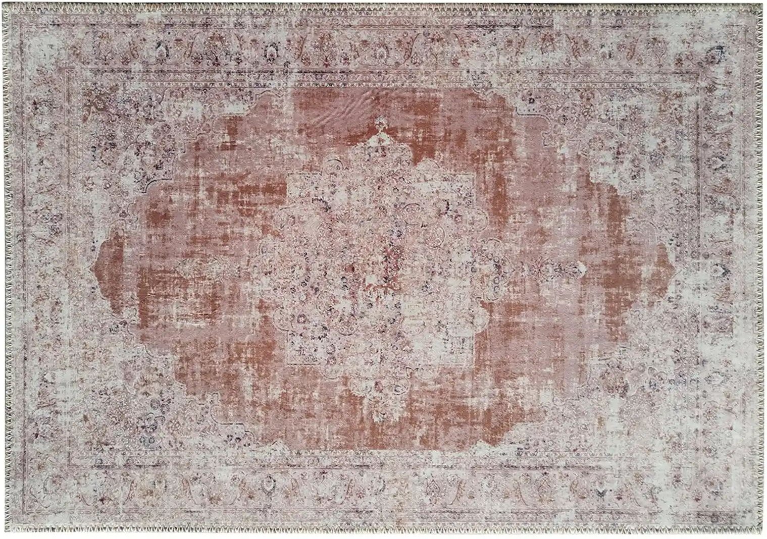 Thumbnail - como Kurzflorteppich Flat Beauty ¦ braun ¦ Synthetische Fasern ¦ Maße (cm): B: 160 Teppiche > Vintage Teppiche - Höffne...
