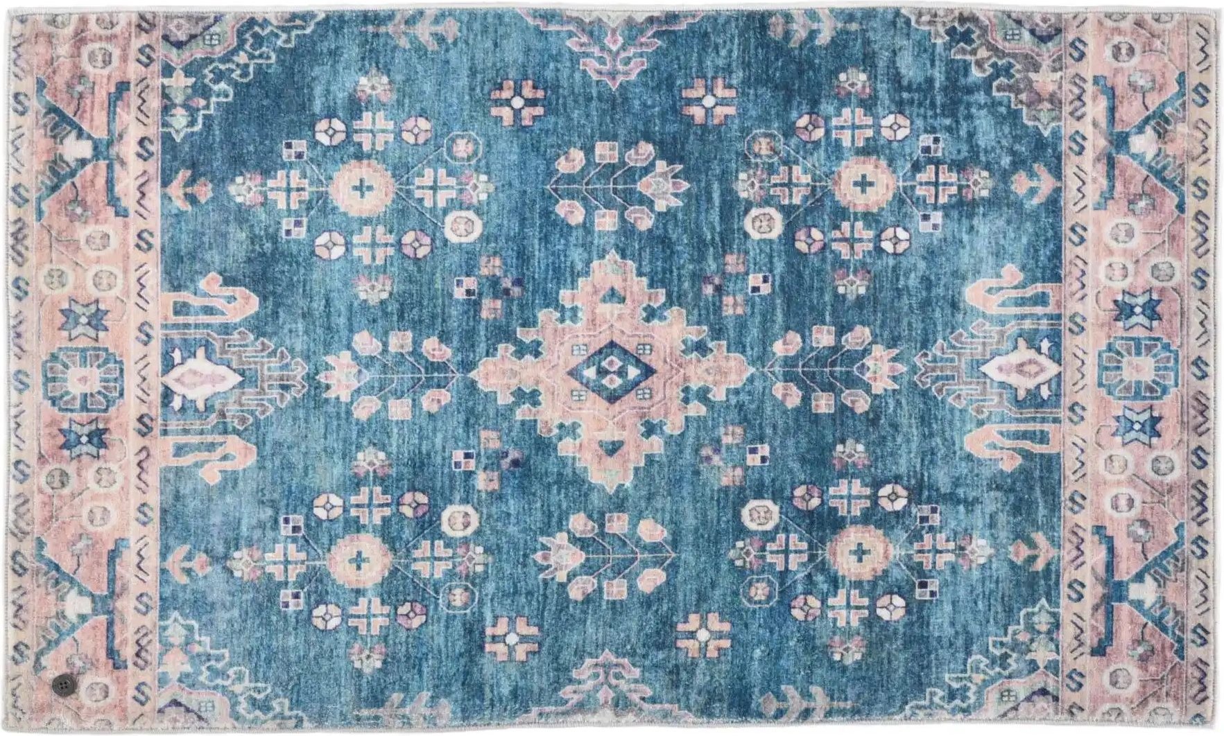 Tom Tailor Badteppich Oriental ¦ blau ¦ Synthetik ¦ Maße (cm): B: 70 H: 0,7 Badtextilien > Badematten & Badvorleger - H...