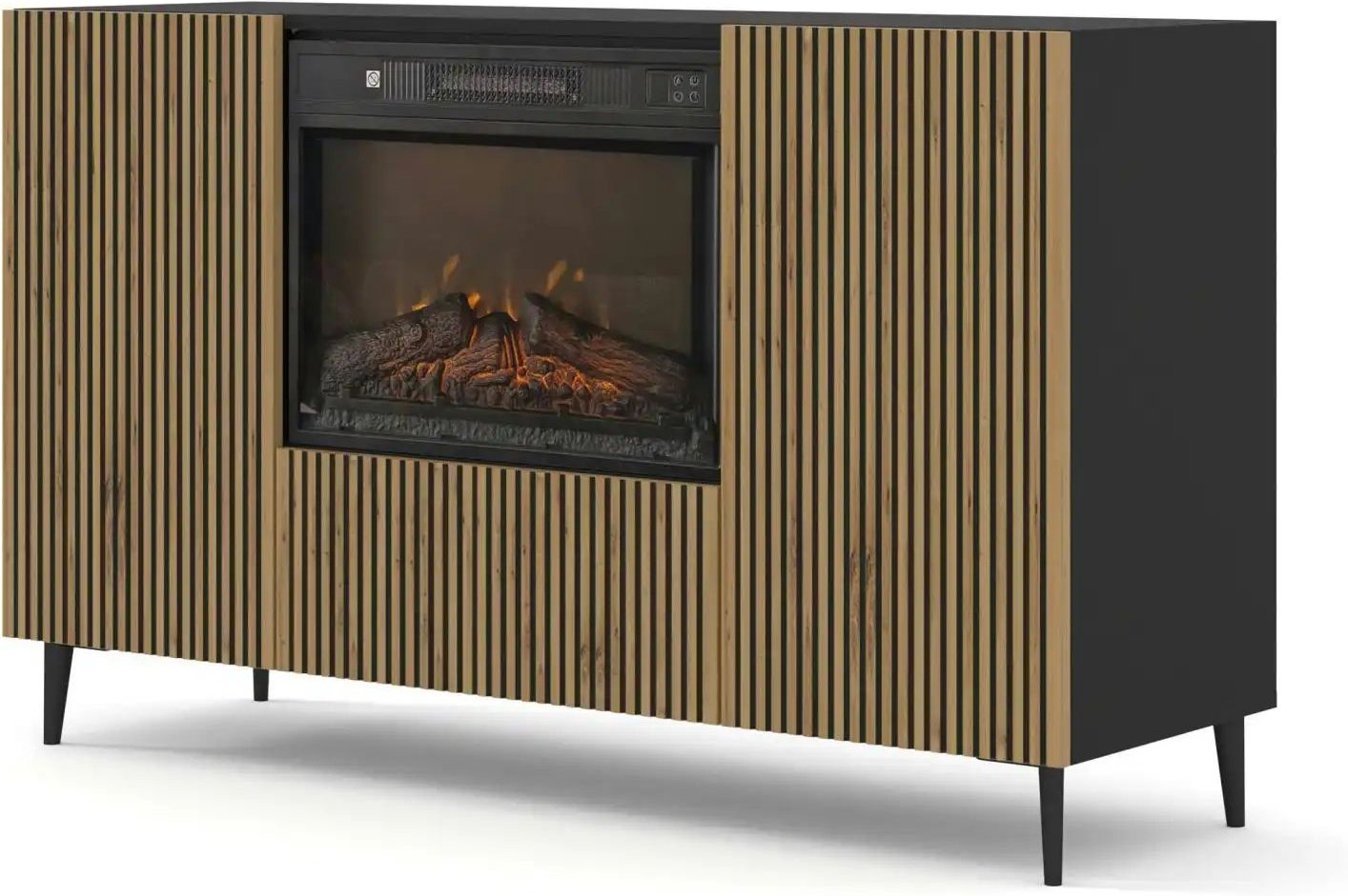 Sideboard ¦ schwarz ¦ Maße (cm): B: 139,5 H: 85,5 Kommoden & Sideboards > Sideboards - Höffner