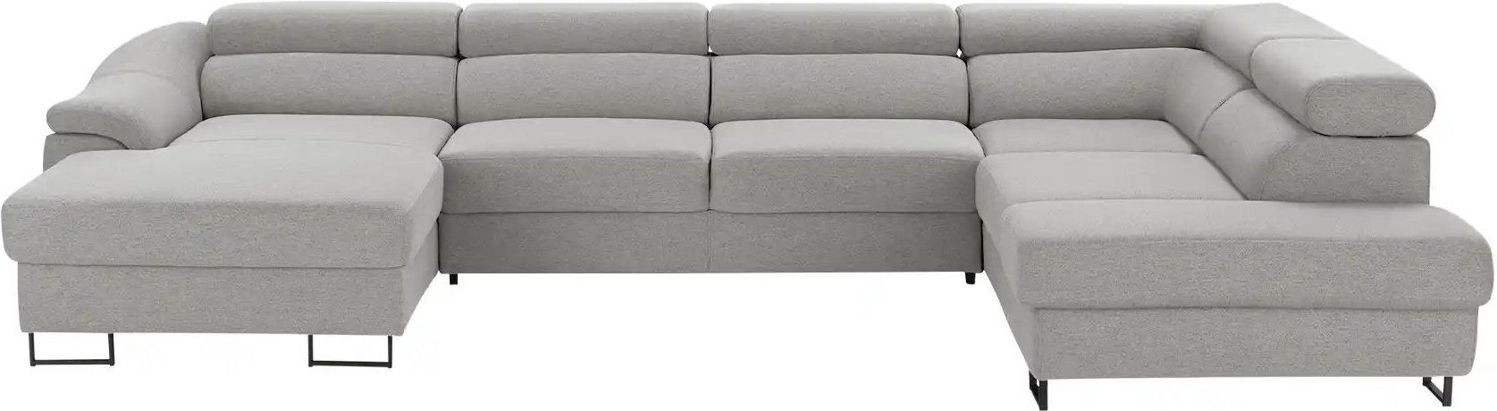 switch Ecksofa Lavos ¦ grau ¦ Maße (cm): B: 346 H: 85 T: 221.0 Polstermöbel > Sofas > Wohnlandschaften - Höffner