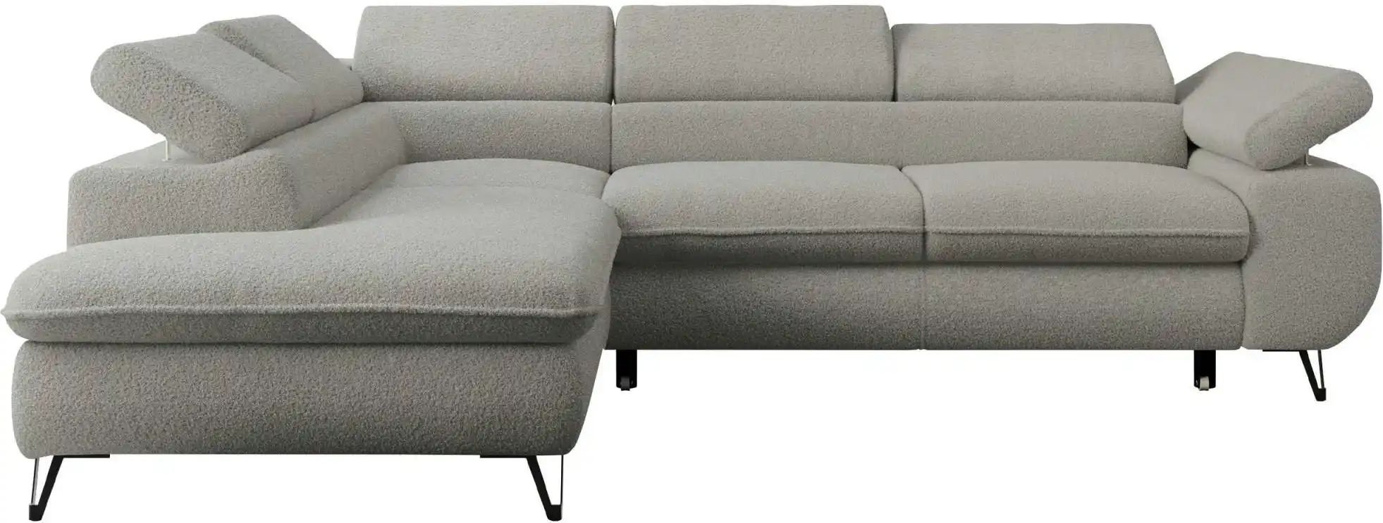 Ecksofa mit Schlaffunktion Peter ¦ grau ¦ Maße (cm): B: 273 H: 76 Polstermöbel > Sofas > Ecksofas - Höffner