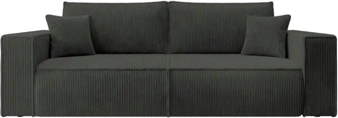 Selsey Einzelsofa mit Schlaffunktion Farese ¦ schwarz ¦ Maße (cm): B: 257 H: 85 Polstermöbel > Sofas > 3-Sitzer - Höffne...