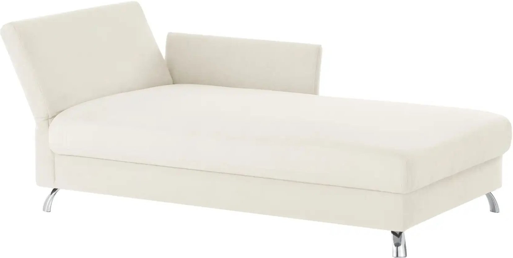 nehl Liege Easy ¦ creme ¦ Maße (cm): B: 96 H: 80 T: 220.0 Polstermöbel > Ottomanen & Recamiere - Höffner