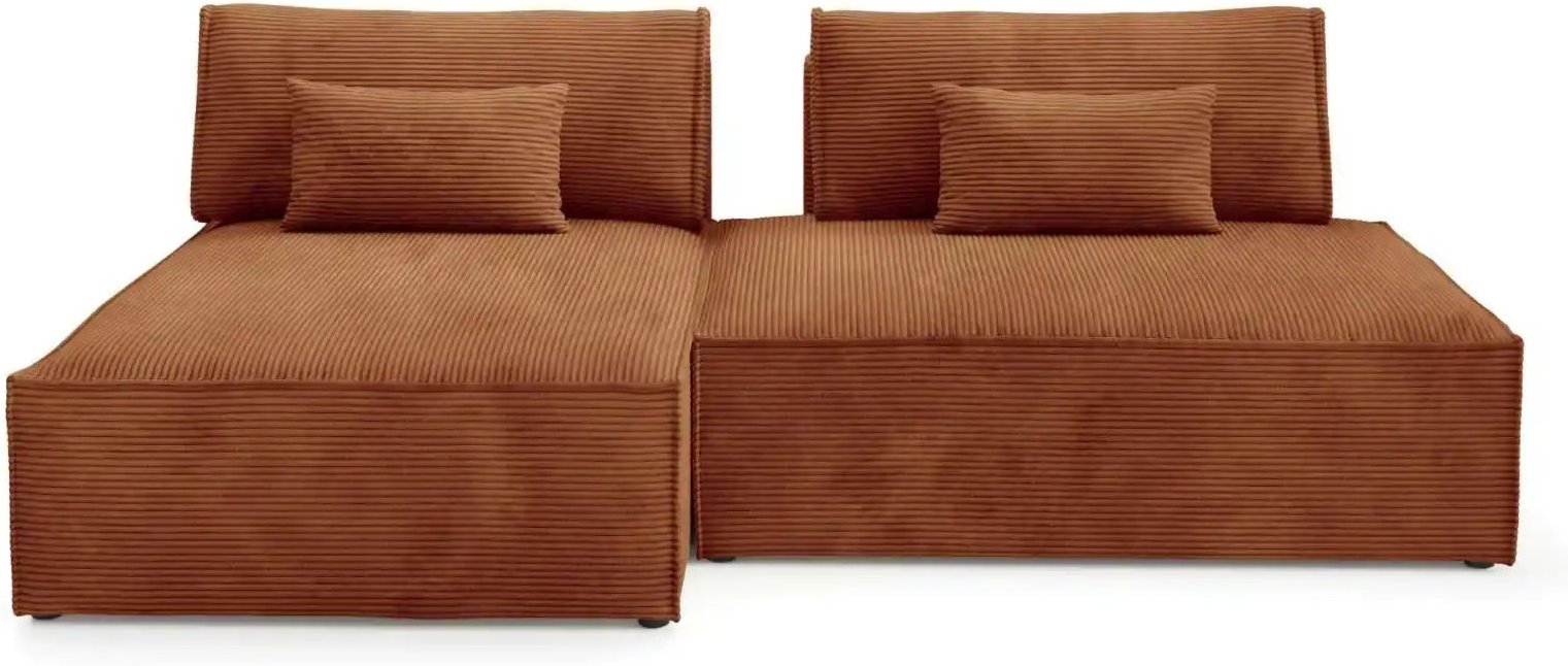 Thumbnail - Ecksofa modular Lucca ¦ kupfer ¦ Maße (cm): B: 236 H: 82 Polstermöbel > Sofas > Ecksofas - Höffner