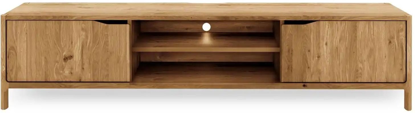 Lowboard Jonas ¦ holzfarben ¦ Maße (cm): B: 200 H: 48 Kommoden & Sideboards > Lowboards - Höffner