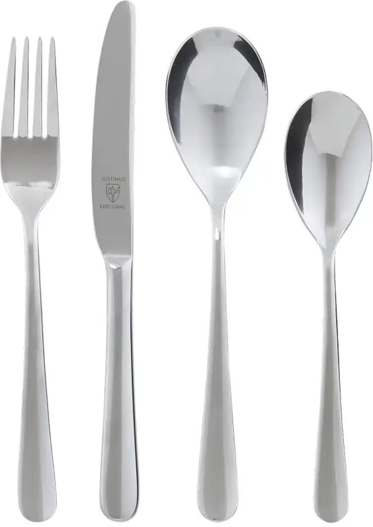 Justinus Kinderbesteck Aventus ¦ silber ¦ Edelstahl ¦ Maße (cm): B: 15 H: 2,7 Besteck > Besteck-Sets - Höffner