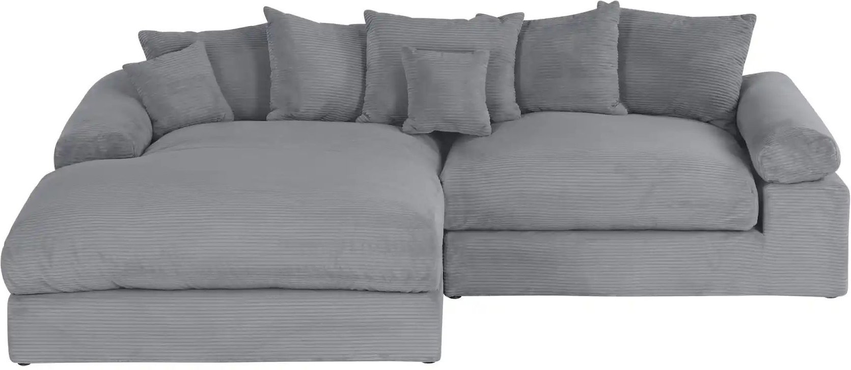 smart Ecksofa Lionore ¦ grau ¦ Maße (cm): B: 265 H: 86 T: 203.0 Polstermöbel > Sofas > 3-Sitzer - Höffner