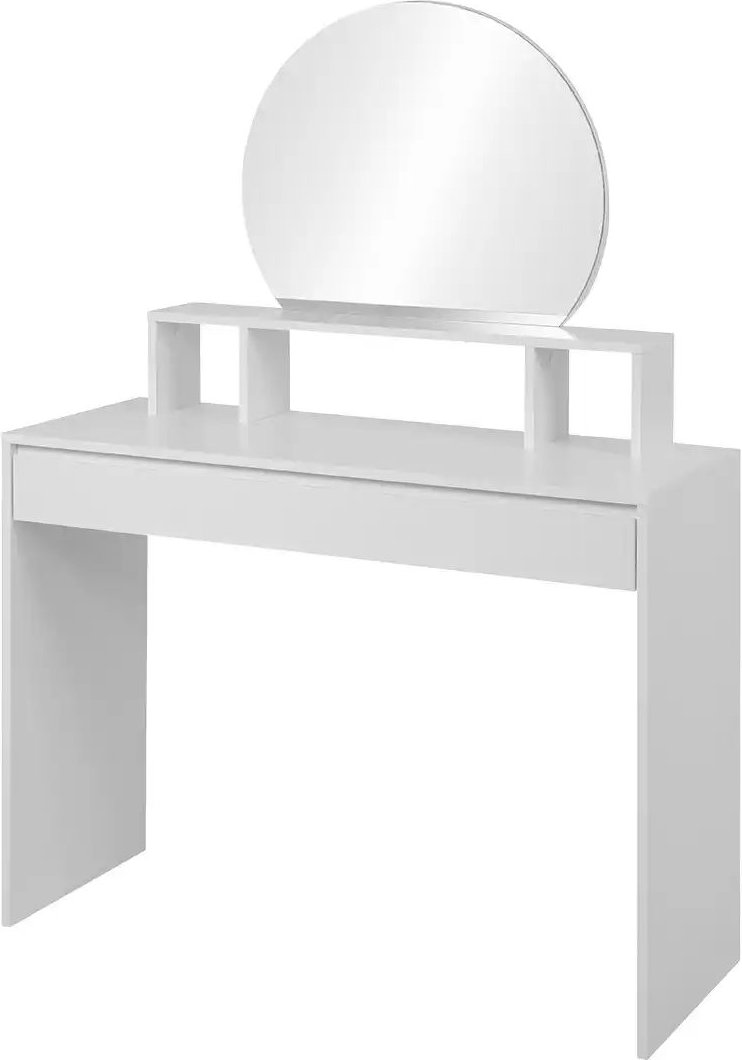 smart Schminktisch BEN ¦ weiß ¦ Maße (cm): B: 100 H: 140 T: 40.0 Tische > Schminktische - Höffner