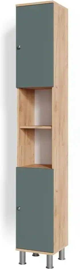 Hochschrank ¦ grün ¦ Maße (cm): B: 30 H: 190 Schränke > Badschränke > Bad-Hochschränke - Höffner