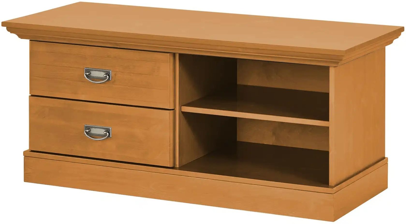 maison bleue Lowboard Florian ¦ holzfarben ¦ Maße (cm): B: 118,5 H: 53,4 T: 48.0 Kommoden & Sideboards > Lowboards - Hö...