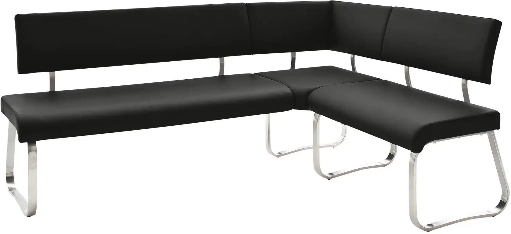 uno Eckbank Letitia ¦ schwarz ¦ Maße (cm): H: 87 Bänke > Eckbänke - Höffner