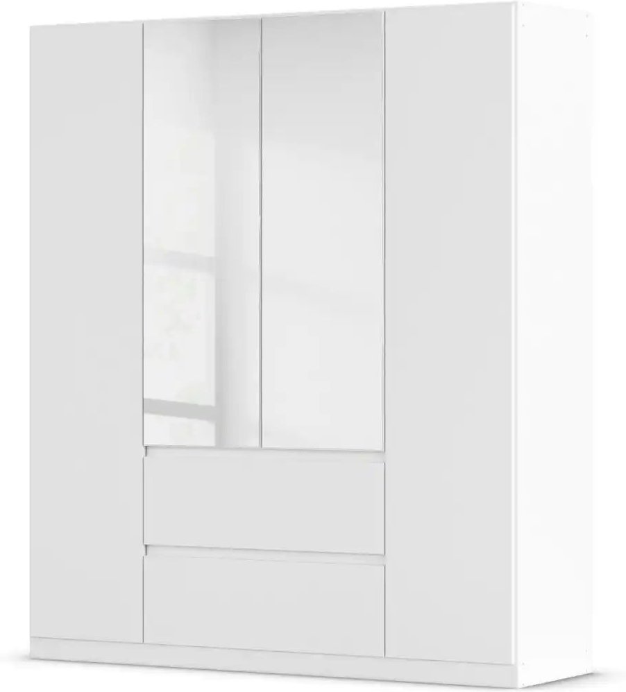 Drehtürenschrank Wigan ¦ weiß ¦ Maße (cm): B: 181 H: 210 Schränke > Kleiderschränke > Drehtürenschränke - Höffner