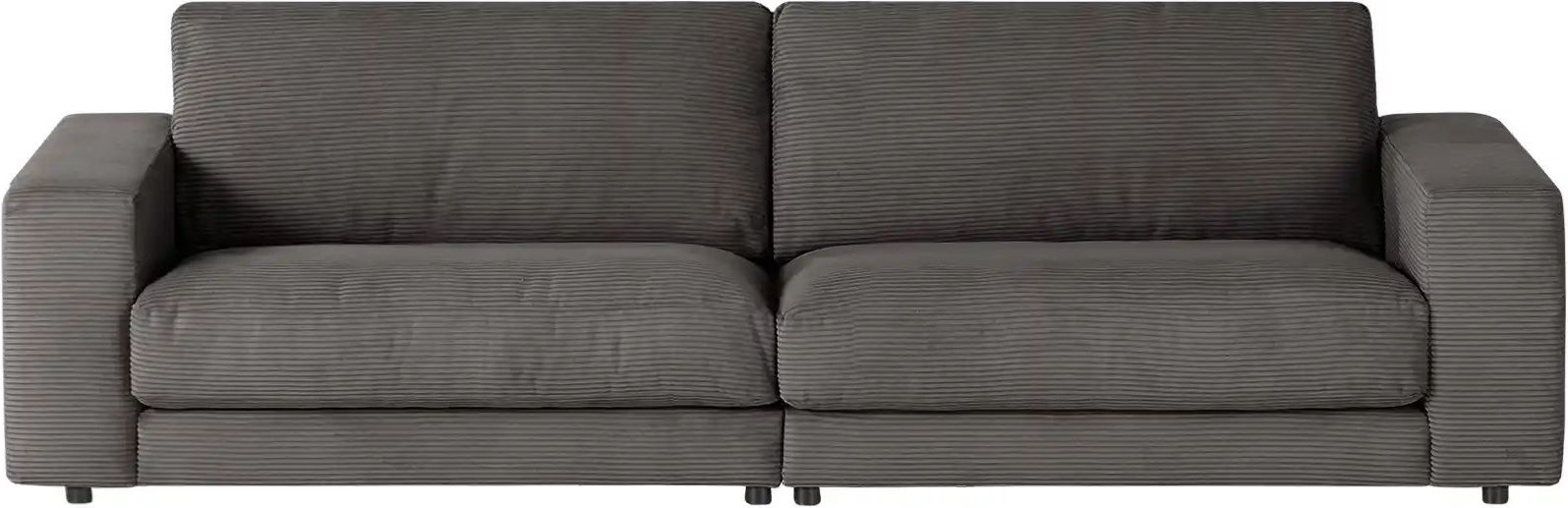 Jette Home Sofa Cord Sila ¦ grau ¦ Maße (cm): B: 250 H: 85 T: 107.0 Polstermöbel > Sofas > 3-Sitzer - Höffner