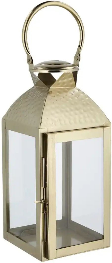 Laterne   ¦ gold ¦ Metall,Glas ¦ Maße (cm): B: 15 H: 33 T: 14.5 Accessoires > Kerzen & Kerzenständer - Höffner