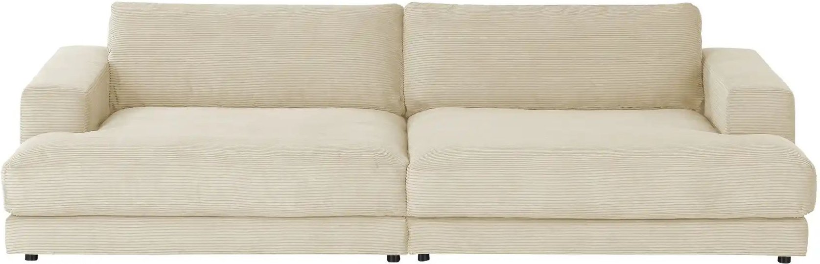 Thumbnail - Jette Home Megasofa Cord Sila ¦ creme ¦ Maße (cm): B: 290 H: 85 T: 170.0 Polstermöbel > Sofas > 3-Sitzer - Höffner