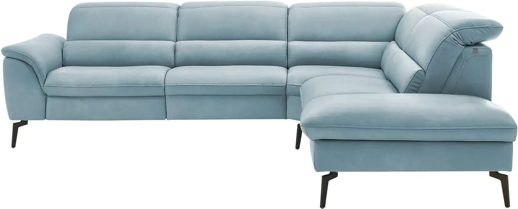 Hukla Ecksofa Luisa ¦ blau ¦ Maße (cm): B: 298 H: 106 T: 258.0 Polstermöbel > Sofas > Ecksofas - Höffner
