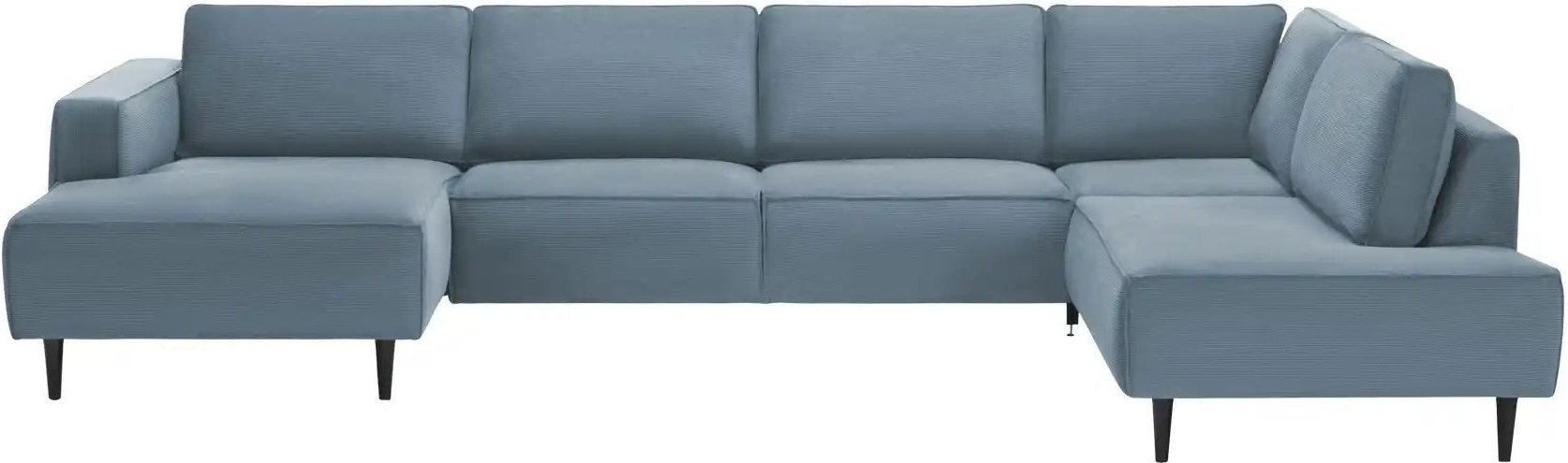 SOHO Wohnlandschaft Jesska ¦ blau ¦ Maße (cm): B: 335 H: 83 T: 200.0 Polstermöbel > Sofas > Wohnlandschaften - Höffner