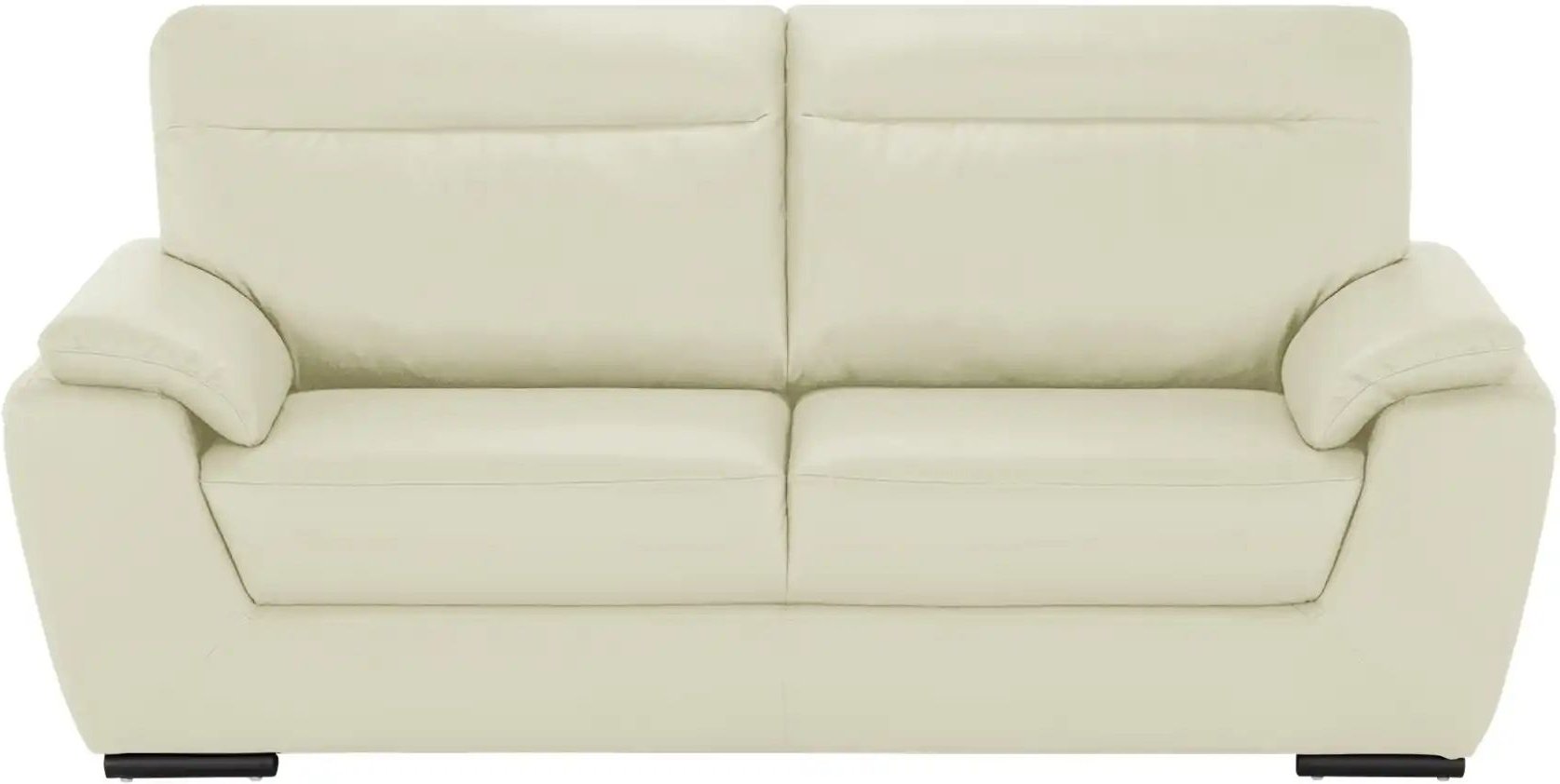 divanotti Sofa aus Leder Brandy II ¦ creme ¦ Maße (cm): B: 224 H: 95 T: 100.0 Polstermöbel > Sofas > 3-Sitzer - Höffner