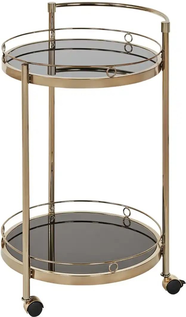 Servierwagen goldfarben Oro ¦ gold ¦ Maße (cm): B: 51 H: 76,5 T: 45.0 Tische > Servierwagen - Höffner