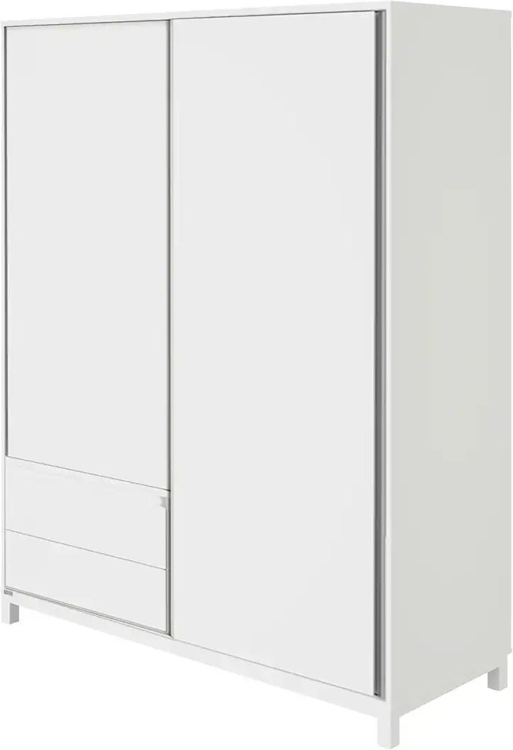 PAIDI Schiebetürenschrank Olli ¦ weiß ¦ Maße (cm): B: 164 H: 204 T: 62.0 Schränke > Kleiderschränke > Schwebetürenschrä...