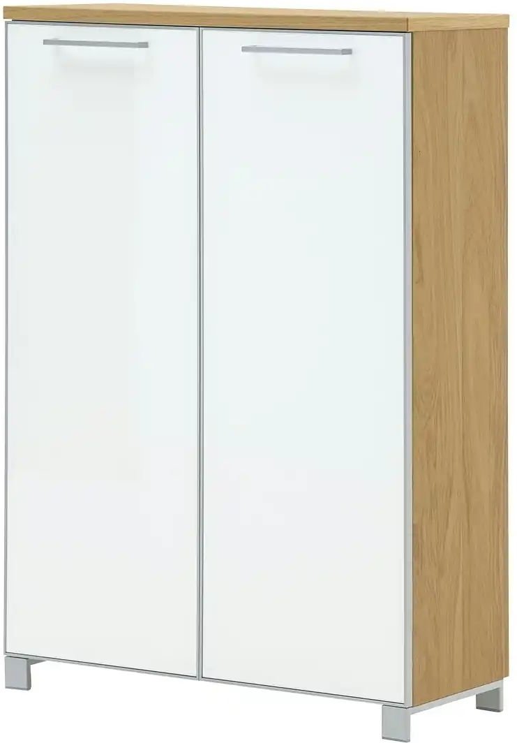 Schuhkommode Duna ¦ holzfarben ¦ Maße (cm): B: 84 H: 126 T: 37.0 Garderoben & Kleiderstangen > Garderoben Schuhschränke...