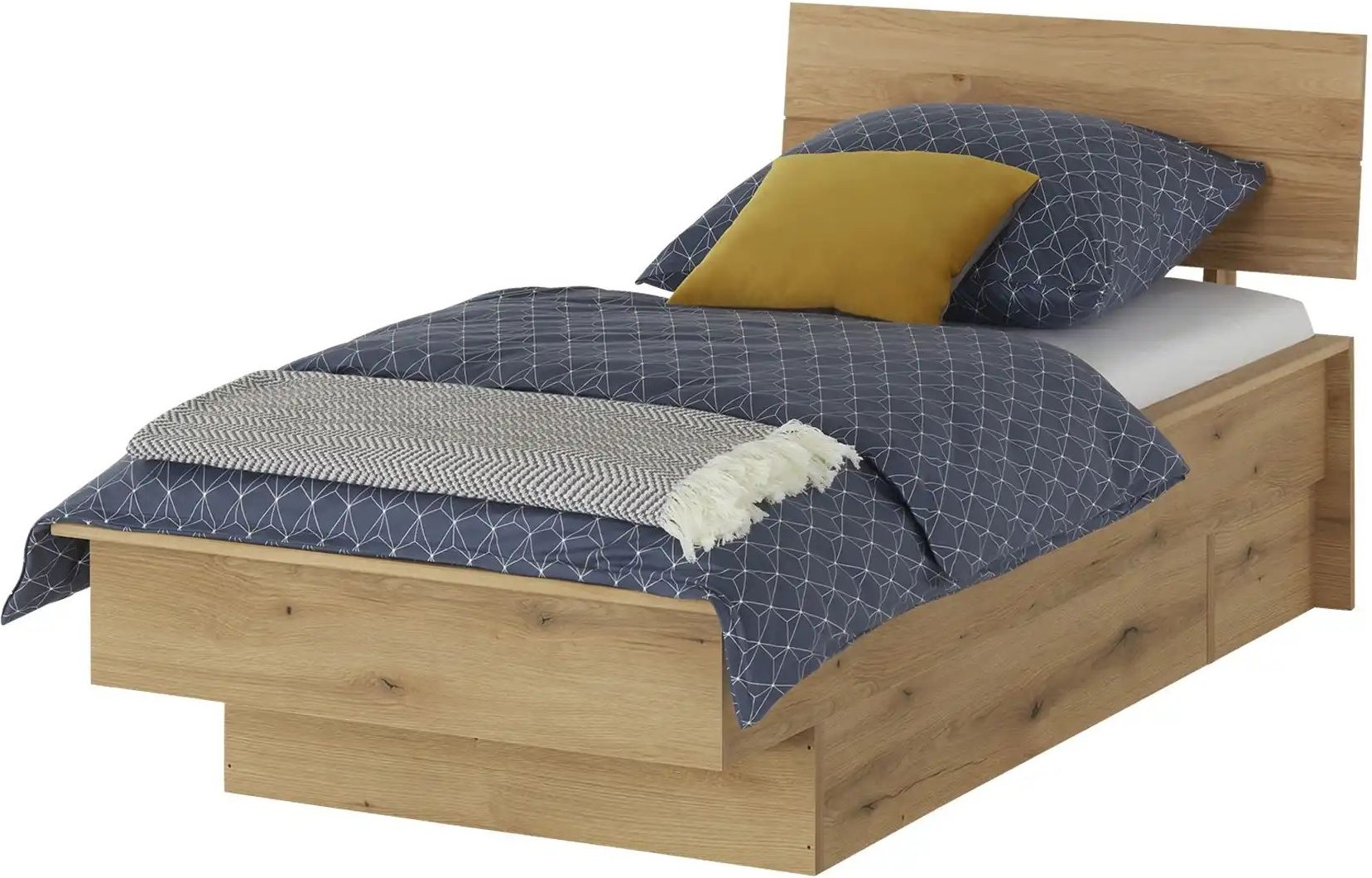 smart Funktionsbett Oslo ¦ holzfarben ¦ Maße (cm): B: 102 H: 89 Betten > Bettgestelle - Höffner