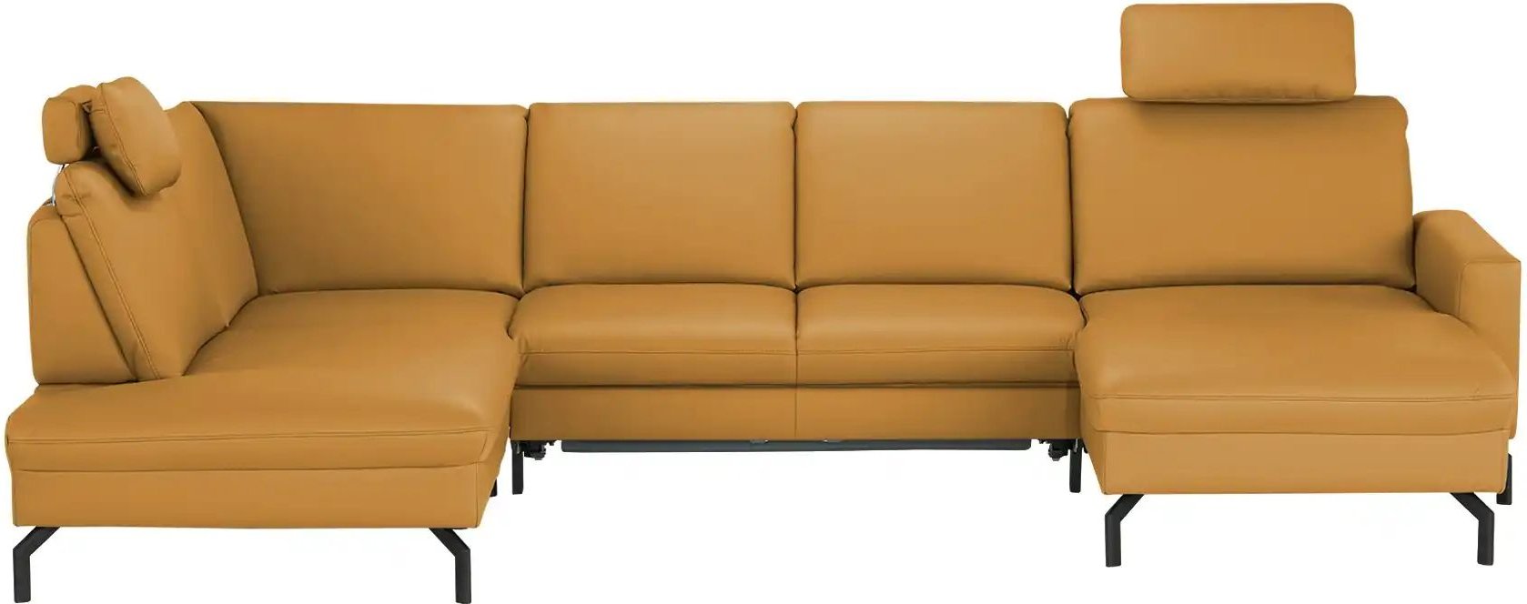 meinSofa Wohnlandschaft Grace ¦ orange ¦ Maße (cm): B: 332 T: 220.0 Polstermöbel > Sofas > Schlafsofas - Höffner