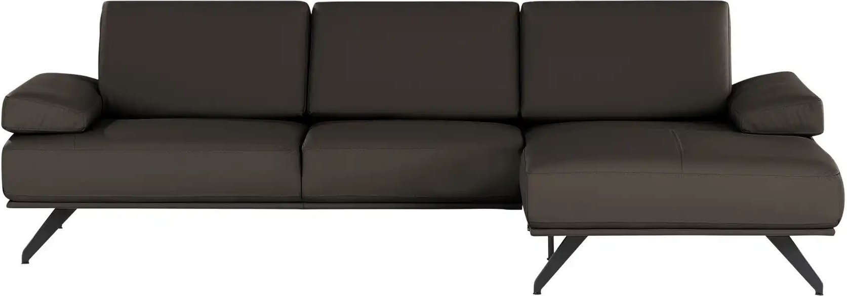 SOHO Ecksofa Gemma ¦ braun ¦ Maße (cm): B: 282 H: 84 T: 166.0 Polstermöbel > Sofas > 3-Sitzer - Höffner