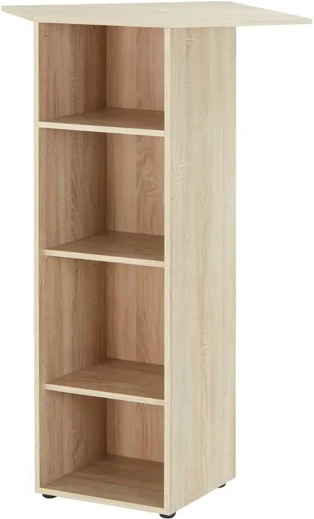 Eckregal Multiraumkonzept ¦ holzfarben ¦ Maße (cm): B: 66 H: 126 T: 66.0 Regale > Eckregale - Höffner