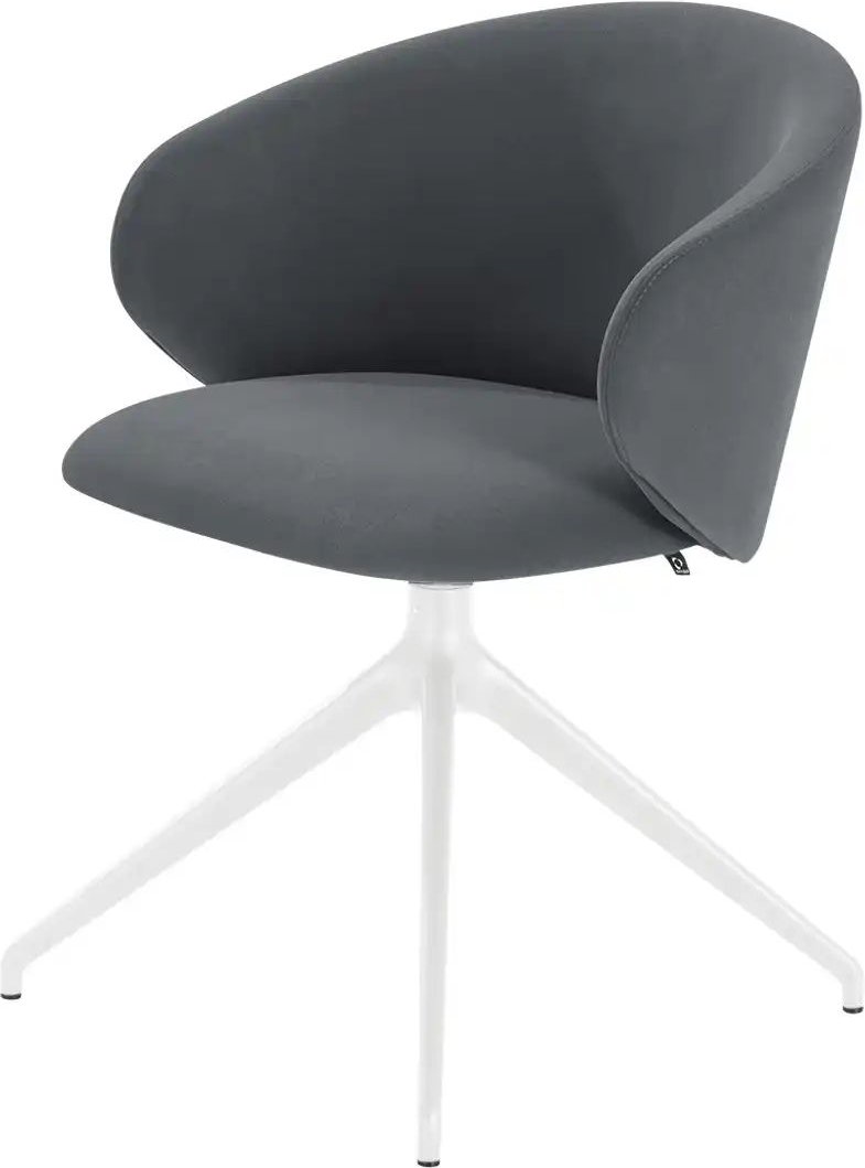 Connubia Polsterstuhl drehbar Tuka ¦ grau ¦ Maße (cm): B: 56,5 H: 78 T: 59.0 Stühle > Esszimmerstühle > Esszimmerstühle ...