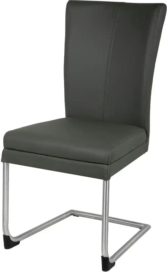 uno Freischwinger Steve 6 ¦ grau ¦ Maße (cm): B: 48 H: 98 T: 62.0 Stühle > Küchenstühle > Polster Küchenstühle - Höffne...