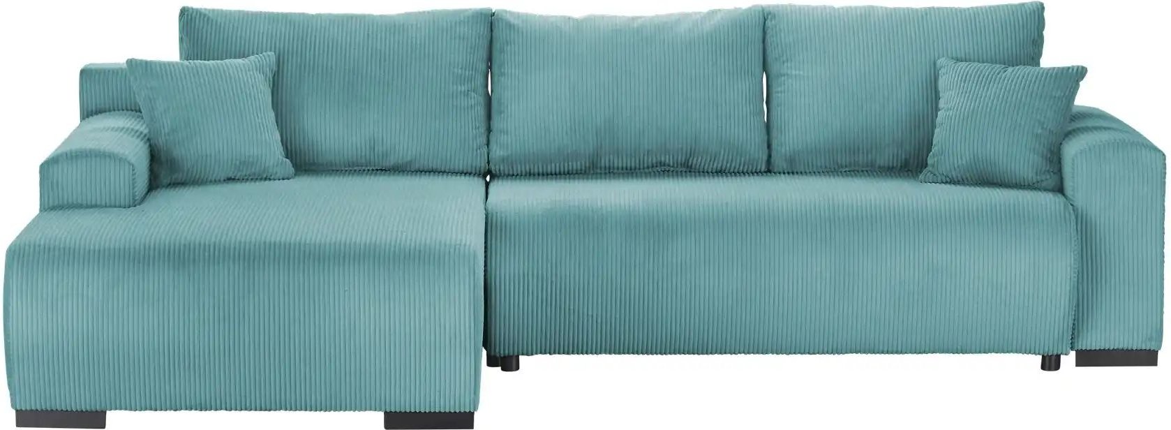 smart Ecksofa Nelly ¦ türkis/petrol ¦ Maße (cm): B: 270 H: 85 T: 185.0 Polstermöbel > Sofas > 3-Sitzer - Höffner