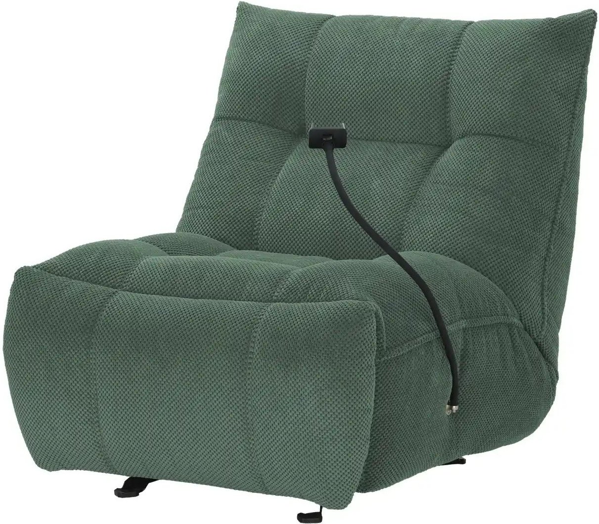 uno Sessel Relaxfunktion Tokyo ¦ grün ¦ Maße (cm): B: 87 H: 91 T: 106.0 Polstermöbel > Sessel > Relaxsessel - Höffner