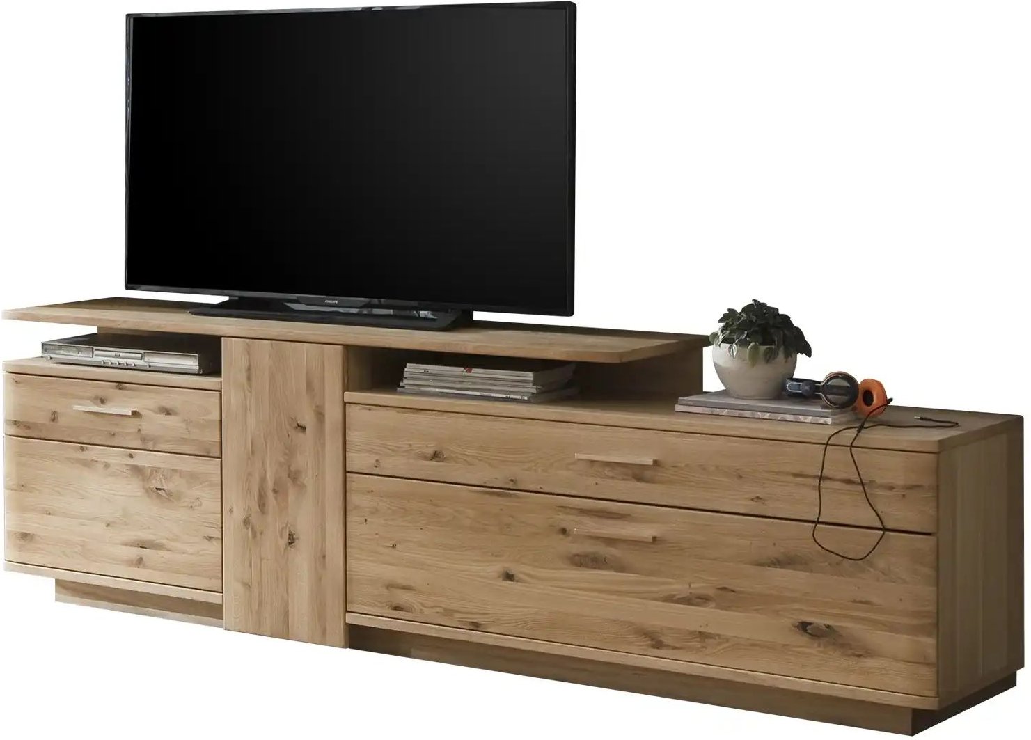 Thumbnail - Woodford TV-Lowboard Astoria ¦ holzfarben ¦ Maße (cm): B: 210 H: 67 T: 46.0 Kommoden & Sideboards > Lowboards - Höffner