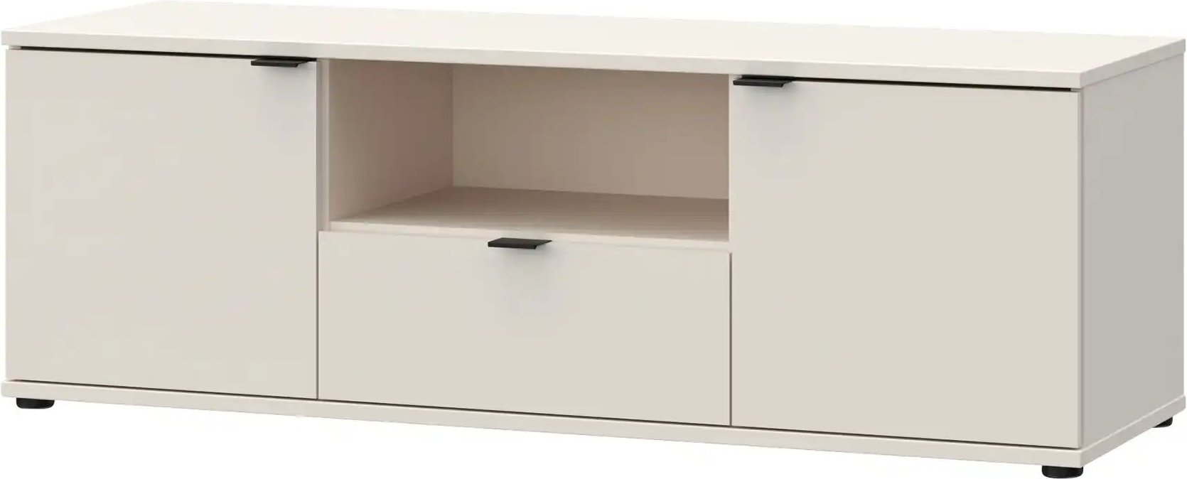 TV-Lowboard Gannano ¦ creme ¦ Maße (cm): B: 129,8 H: 43,9 T: 41.3 Kommoden & Sideboards > Lowboards - Höffner