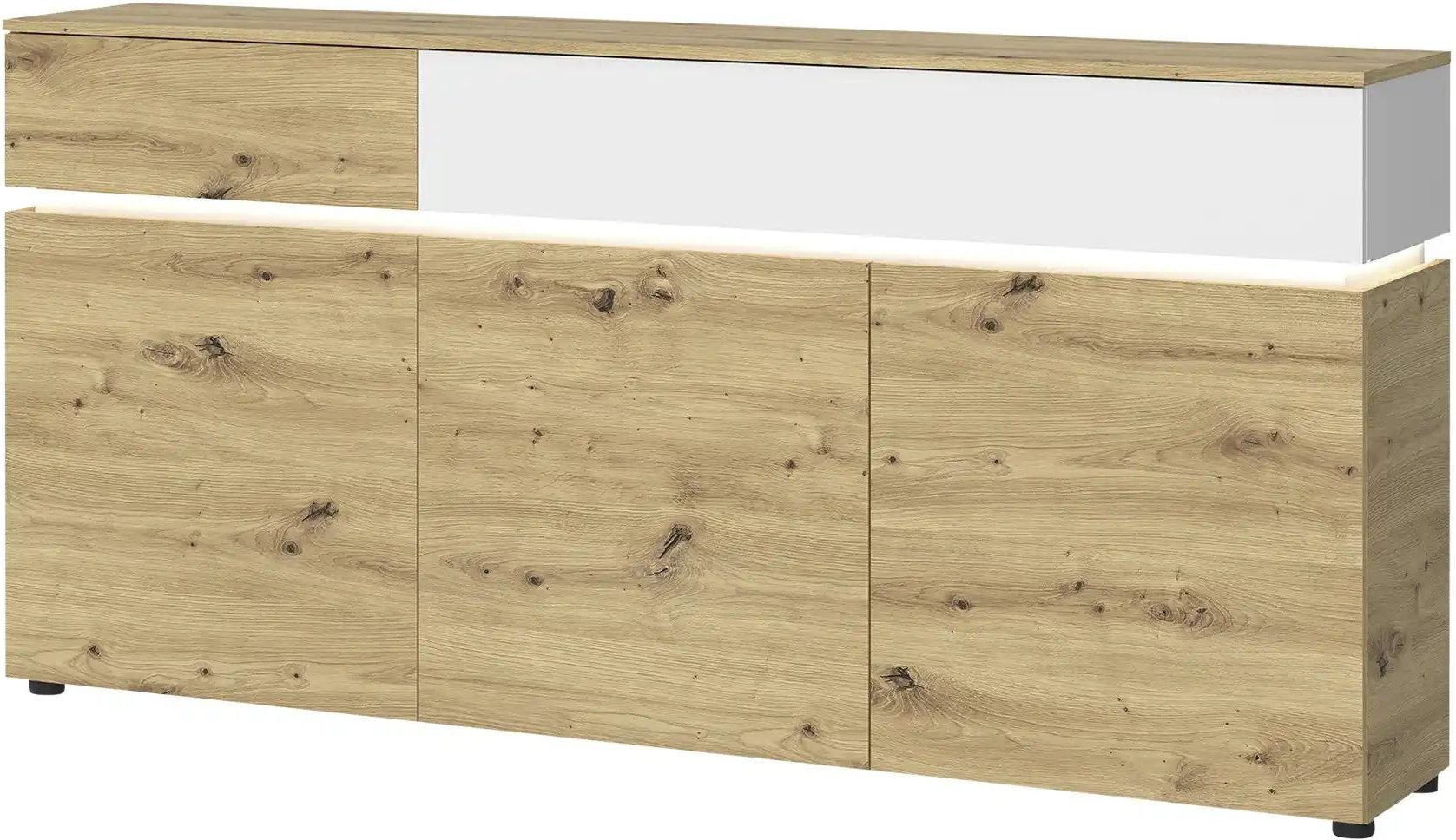Sideboard Soft-Close Luci ¦ holzfarben ¦ Maße (cm): B: 181 H: 90 T: 40.0 Kommoden & Sideboards > Sideboards - Höffner