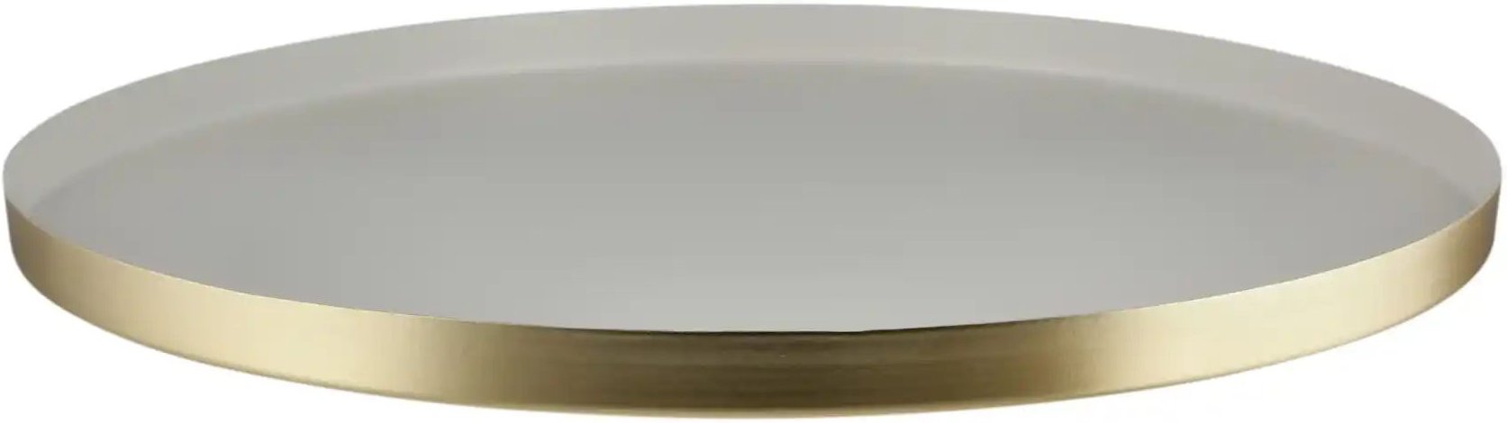 Deko Teller ¦ gold ¦ Metall ¦ Maße (cm): H: 1,5 Ø: 30 Accessoires > Deko-Schalen - Höffner