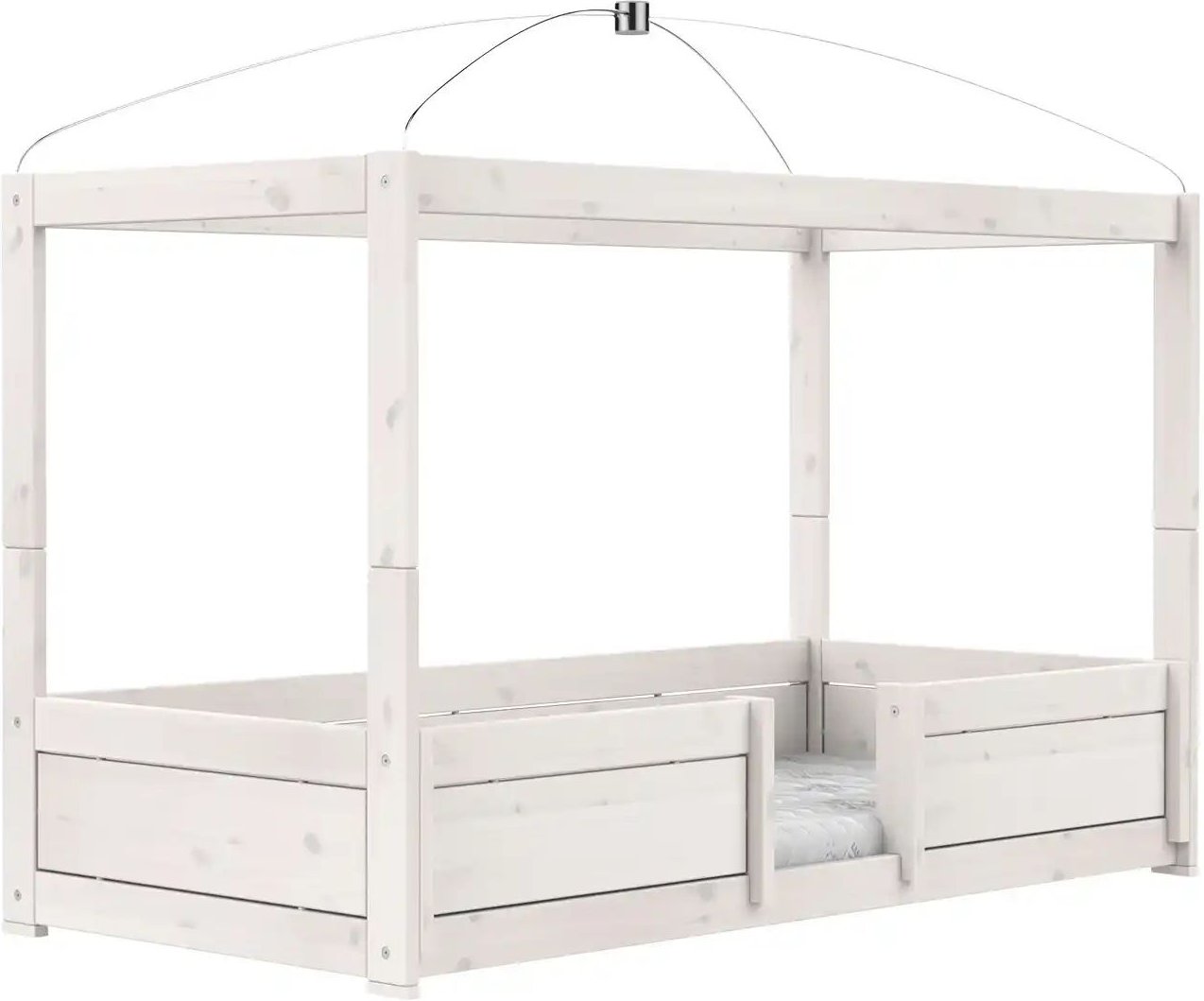 Thumbnail - Lifetime Himmelbett 4-in-1 ¦ weiß ¦ Maße (cm): B: 207 H: 161 T: 124.0 Betten > Bettgestelle - Höffner