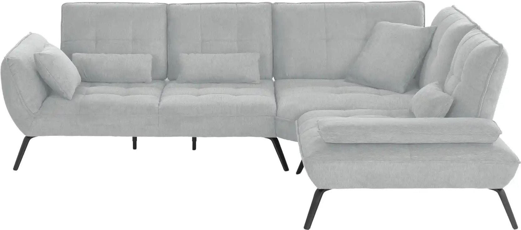 vito Ecksofa Ticona ¦ grau ¦ Maße (cm): B: 310 H: 93 T: 250.0 Polstermöbel > Sofas > Ecksofas - Höffner