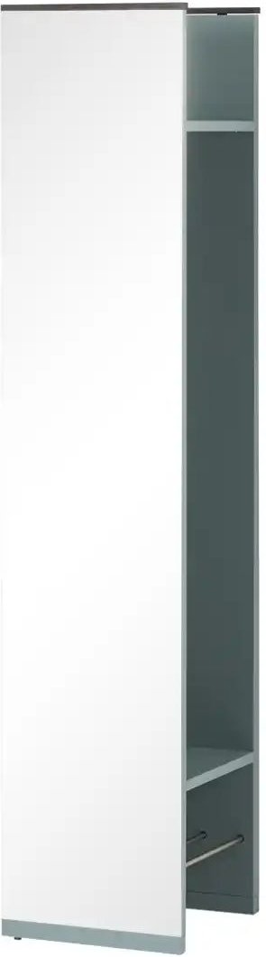 medium Garderobenpaneel Genta ¦ türkis/petrol ¦ Maße (cm): B: 45 H: 219 T: 47.6 Garderoben & Kleiderstangen > Hakenleis...