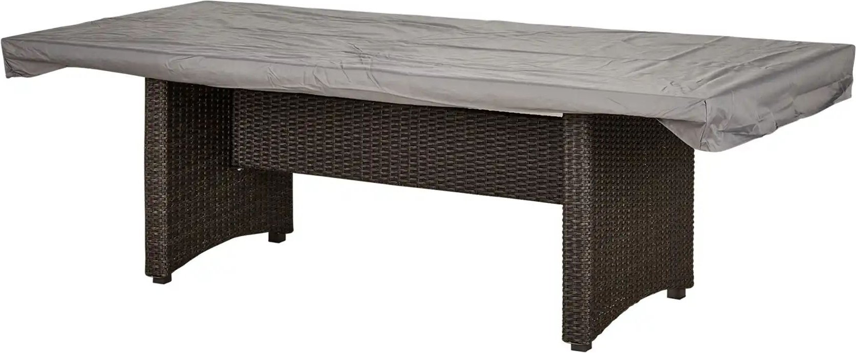 a casa mia Tisch-Schutzhülle Padua ¦ grau ¦ Maße (cm): B: 220 H: 15 T: 100.0 Garten > Gartenzubehör > Schutzhüllen - Hö...