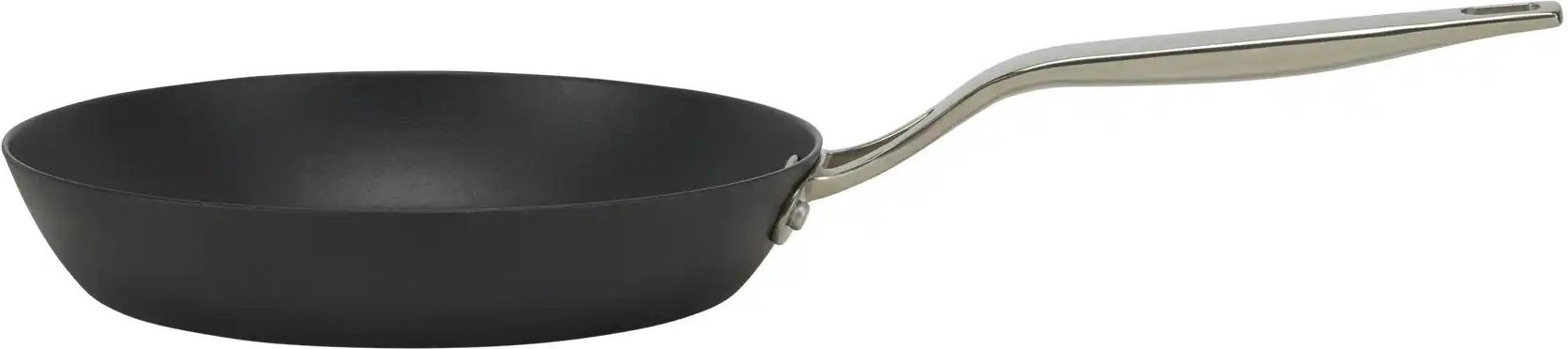 Meisterkoch Pfanne LOTUS ¦ schwarz ¦ Carbonstahl ¦ Maße (cm): H: 4,5 Ø: 24 Töpfe & Pfannen & Zubehör > Pfannen > Bratp...