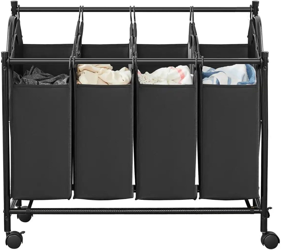 Wäschekorb ¦ schwarz ¦ Stoff ¦ Maße (cm): B: 87,5 H: 81 Aufbewahrung > Wäscheaufbewahrung - Höffner