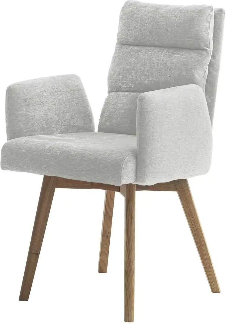 Woodford Armlehnstuhl Kalama ¦ grau ¦ Maße (cm): B: 61 H: 92 T: 65.0 Stühle > Esszimmerstühle > Esszimmerstühle mit Arm...