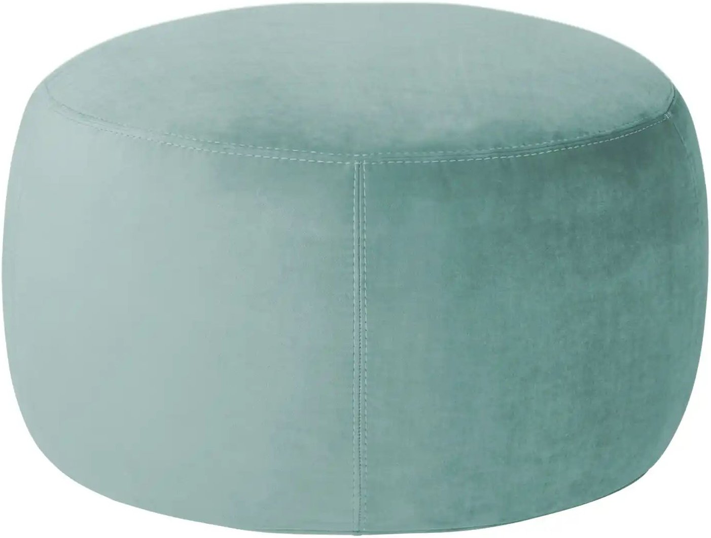 Samt Hocker Amadi ¦ türkis/petrol ¦ Maße (cm): B: 60 H: 40 Polstermöbel > Hocker - Höffner