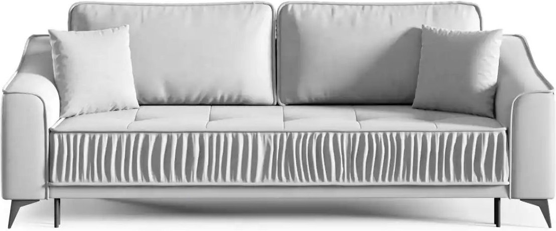 Selsey Schlafsofa Louisos ¦ grau ¦ Maße (cm): B: 249 H: 100 Polstermöbel > Sofas > 3-Sitzer - Höffner
